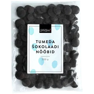Umami tumeda šokolaadi nööbid 200 g