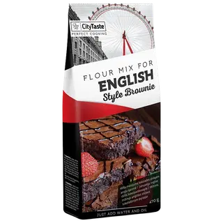 City Taste Jahusegu Inglise šokolaadi brownie 400 g