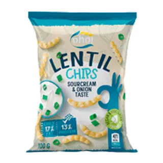 Läätsekrõpsud hapukoor-sibul Oho 100g