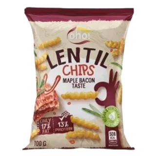 Oho! läätsekrõpsud peekoniga 100 g