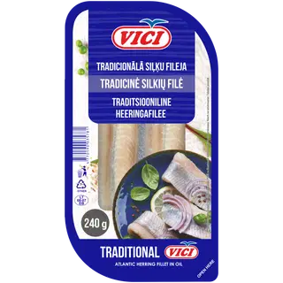 Heeringafilee traditsiooniline VICI,240g