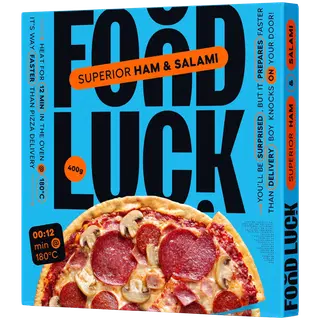 Food Luck Pitsa singi ja salaamiga 400 g