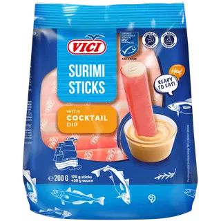 Vici Minisurimipulgad kokteilikastmega, MSC 200g