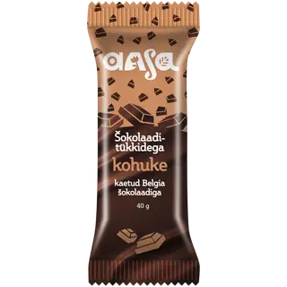 Kohuke šokol.tükkidega Aasa 40g