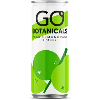 Go Botanicals Pirni-, apelsini- ja sidrunheinamaitseline karastusjook 330 ml