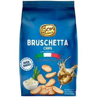 Bon chance bruschetta krõpsud hapukoore ja sibulaga 70g