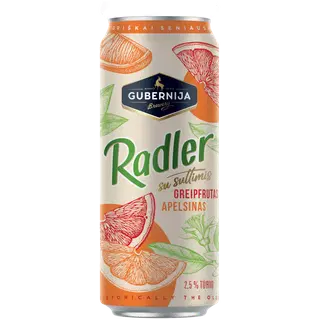 Gubernija Radler grapefruit orange alkohoolne jook 2,5%vol 500ml