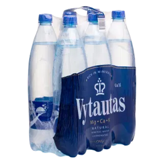 VYTAUTAS MINERAALVESI 1L 6 PAKK