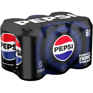 Pepsi Zero karastusjook 6x330 ml