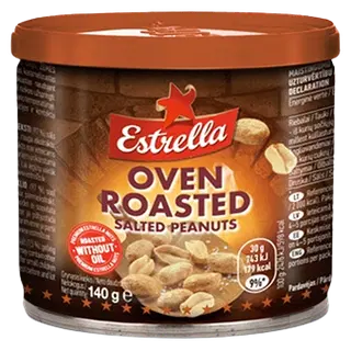 Estrella ahjus röstitud maapähklid 140 g