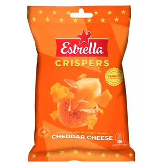 Röstitud juustumaitselised krõbeda kattega maapähklid, ESTRELLA, 140g