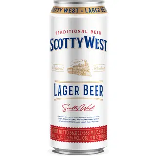 Tume õlu SCOTTY WEST 5% 568ml