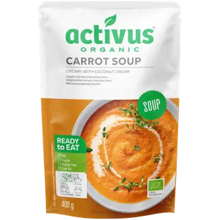 Activus koorene, mahe porgandisupp kookospiimaga 400g