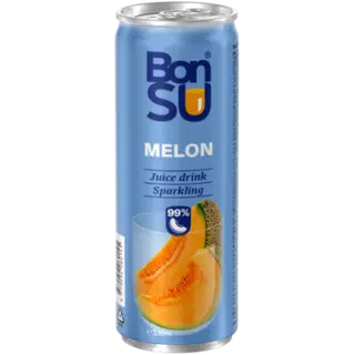 BONSU Gaseeritud melonimahl 99% 330 ml