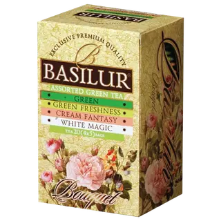 Basilur roheline tee Bouquet 20 x 1,5 g
