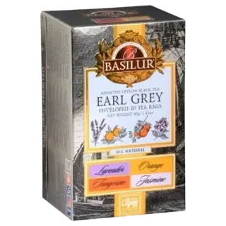 Basilur Earl Grey teede valik 20 tk