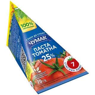 Chumak tomatipasta 25%, 70g