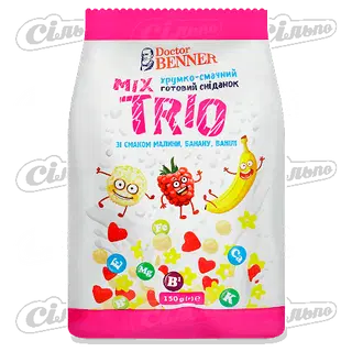 Dr. Benner hommikusöögihelbed Trio Mix 150g pall