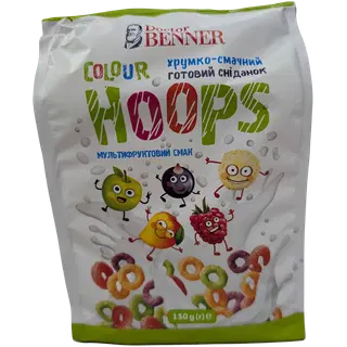 Dr. Benner hommikusöögihelbed Color Hoops 150gr