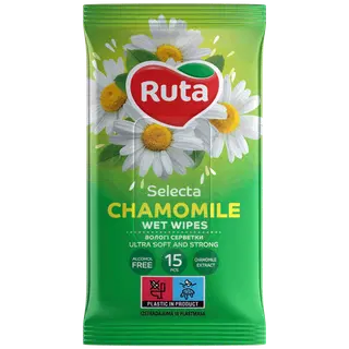 Niisked salvrätid Ruta kummeliga 15tk