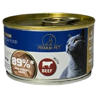 Premium Pet pasteet kassidele veiselihaga 100g