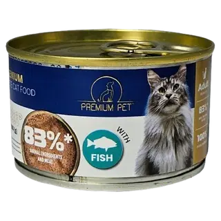 Premium Pet pasteet kassidele kalaga 100g