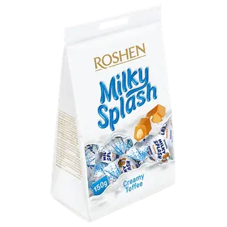 Roshen Milky Splash Toffee piimatäidisega kompvekid 150 g