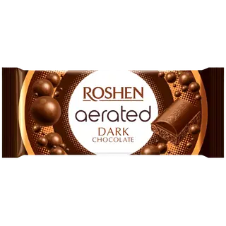 Roshen õhuline tume šokolaad 80g