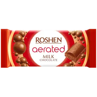 Õhuline piimašokolaad Roshen 80g