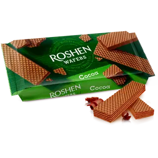 Roshen vahvel 216g kakaokreemiga