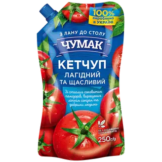 Tomatiketšup CHUMAK 250g