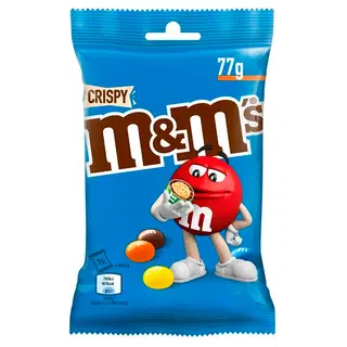 M&M's Crispy kommipakk 77g