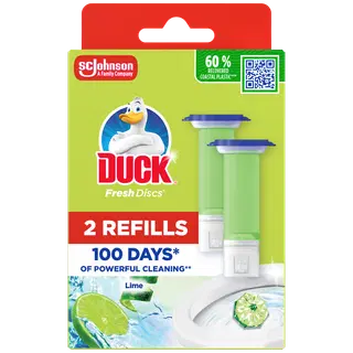 WC-värskendaja Duck Fresh Lime Zest täide 2x36ml
