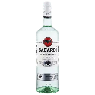 Rumm BACARDI Carta Blanca 37.5% 1L
