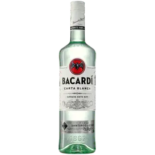 Rumm Bacardi Carta Blanca 37,5% 0,7L