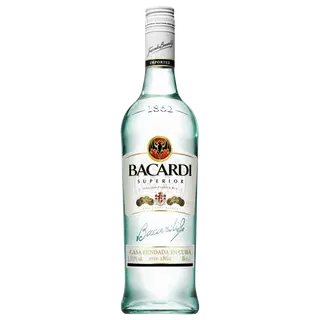 Rumm Bacardi Carta Blanca 37,5% 0,5L