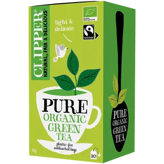 Clipper Organic Pure roheline tee 20x2g