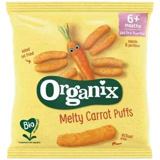 Organix ECO krõbedad porgandipulgad 7k 20g