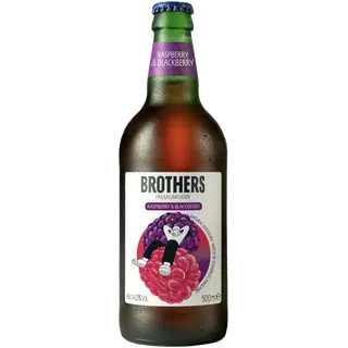 Brothers Raspberry&Blackberry siider 4%vol 500 ml