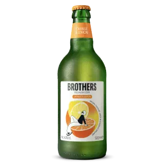 Brothers Orange&Lemon siider 4%vol 500 ml