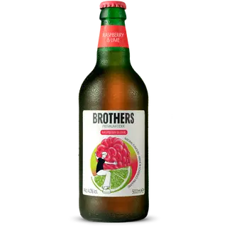 Brothers Raspberry&Lime siider 4%vol 500 ml
