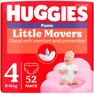 Püksmähkmed Huggies 4 Girl 9-14 kg 52 tk