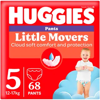 Püksmähkmed Huggies 5 boy 12-17kg 68tk