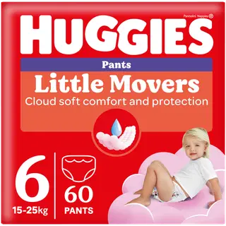Huggies püksmähkmed Pants 6 Box Girl 15-25kg 60tk