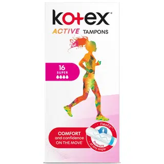 Tampoonid KOTEX Active Super 16tk