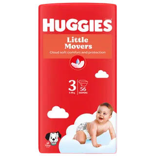 Huggies LM teipmähkmed 3 4-9kg 56tk