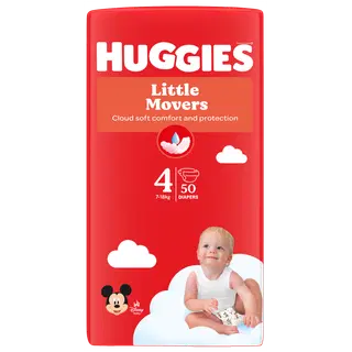 Huggies LM teipmähkmed 4 7-18kg 50tk