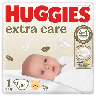 Mähkmed Huggies Extra Care 1 2-5kg 84tk