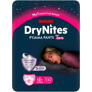 Huggies DryNites Girl Püksmähkmed 9/48-60kg