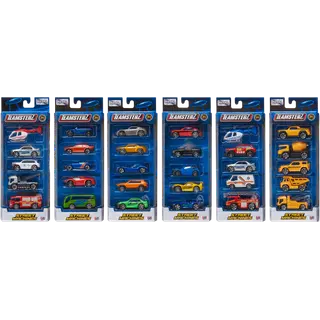 Väikeauto 3 die cast - 5 tk